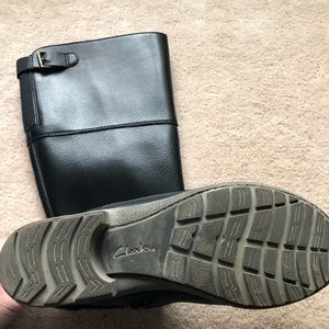 Clarks Shoes - Clark’s Black Tall boots Clarks Shoes - Clark’s Black Tall boots